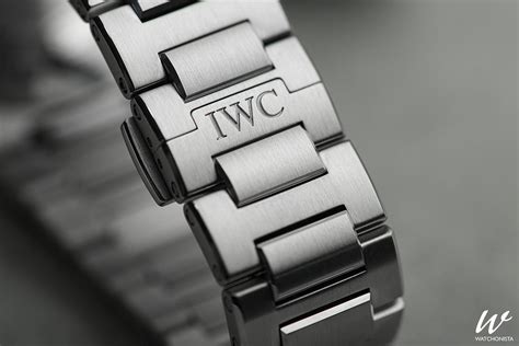 iwc integrated bracelet|iwc strap catalogue.